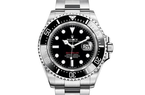 rolex sea dweller or acier